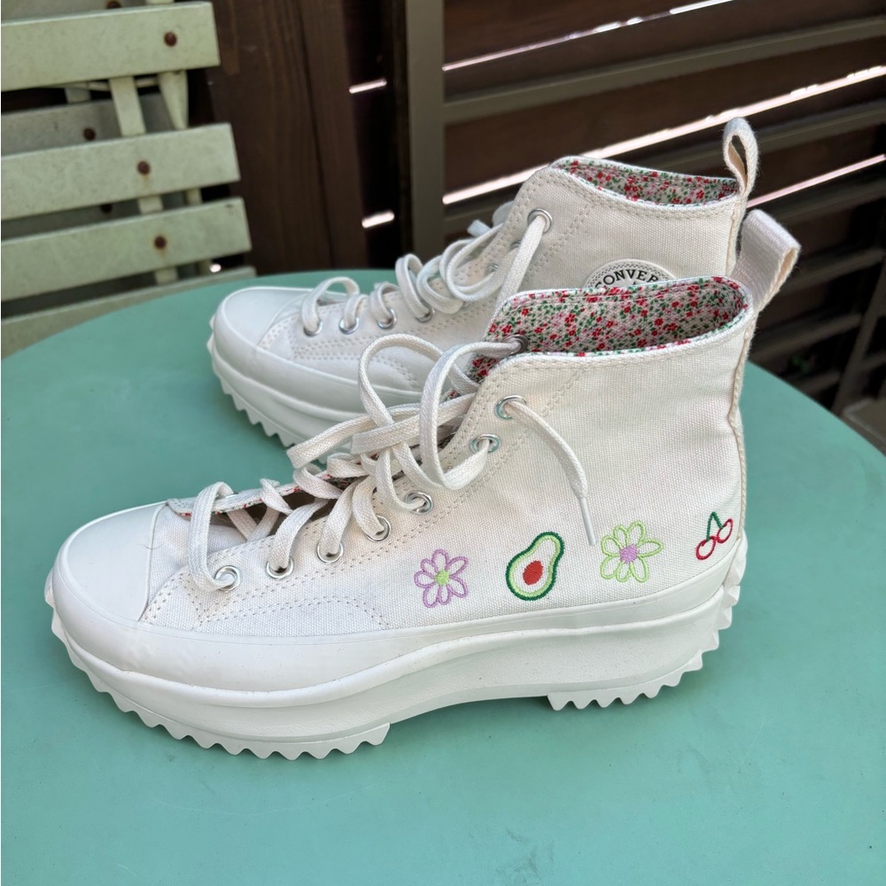 CONVERSE Off-White Run Star Hike Sneakers